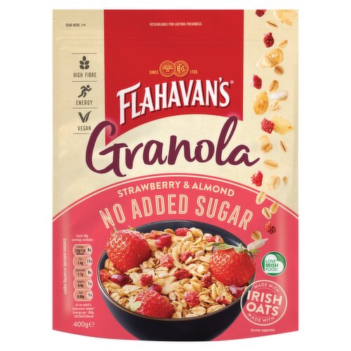 Flahavan's No Added Sugar Granola 400g