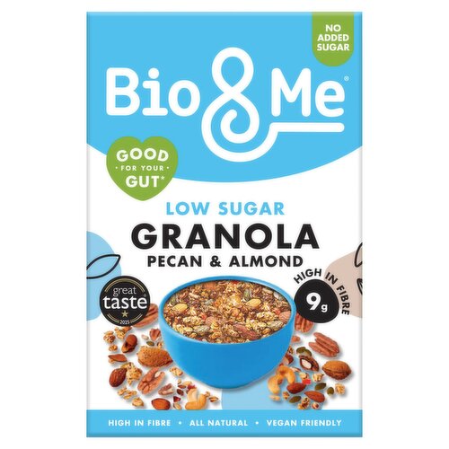 Bio&Me Pecan & Almond Low Sugar Granola 360g