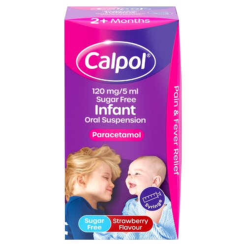 Calpol Infant 2+ Months Sugar-Free Oral Suspension 60ml