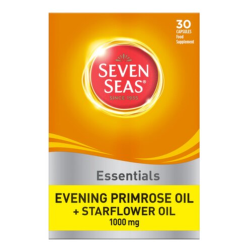 Seven Seas Evening Primrose Oil + Starflower Oil