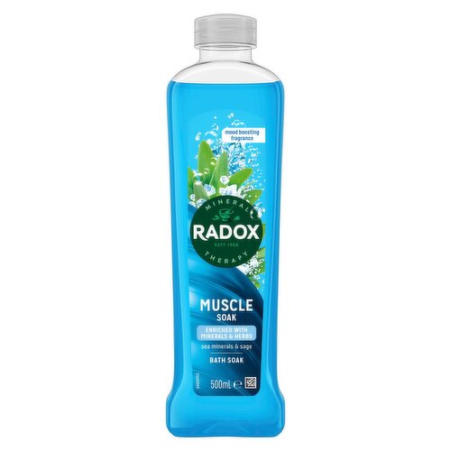 Radox Mineral Therapy Muscle Soak Bath Soak 500 ml