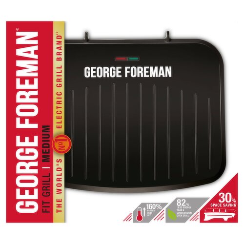 George Foreman 25810-56 Medium Fit Grill
