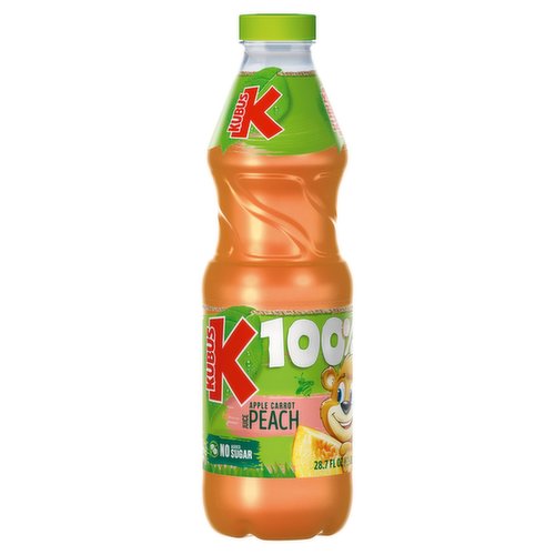 Kubus 100% Apple Carrot Peach Juice 850ml