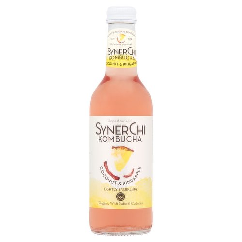 SynerChi Kombucha Coconut & Pineapple 330ml
