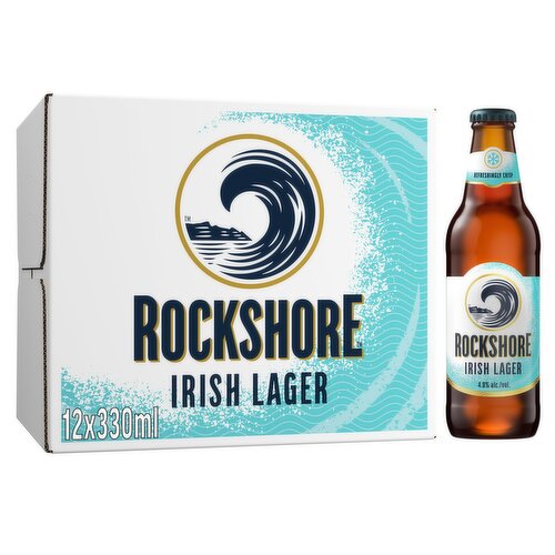 Rockshore Irish Lager 12 X 330ml Bottle