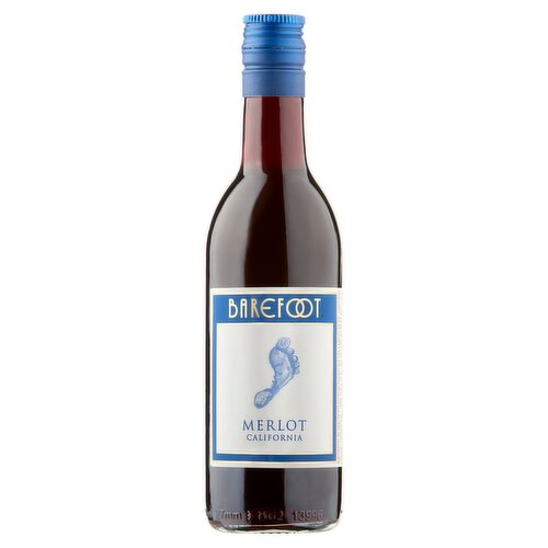 Barefoot Merlot Red Wine 187ml