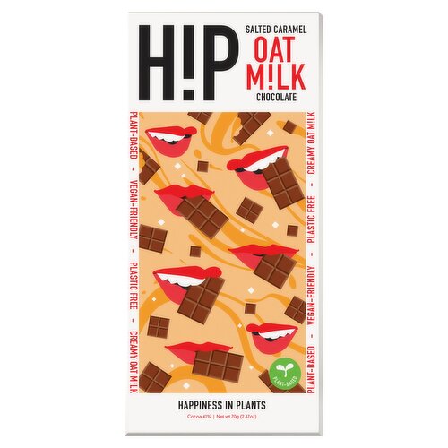 Hip Salted Caramel Milk Chocolate 70g