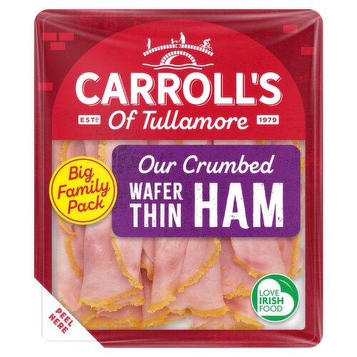 Carroll's of Tullamore Wafer Thin Crumbed Ham 200g