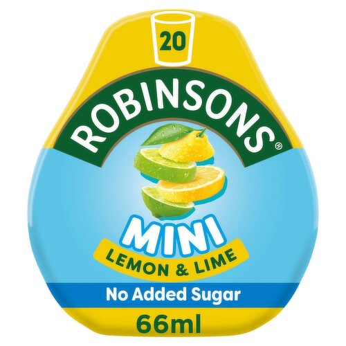 Robinsons Mini Lemon & Lime On-The-Go Squash 66ml