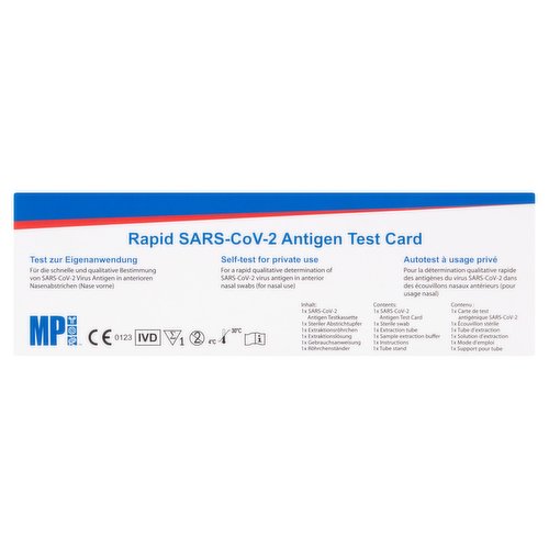 MP Rapid SARS-CoV-2 Antigen Test Card