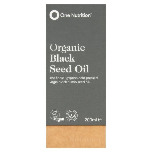 One Nutrition Organic Black Seed Oil 200ml