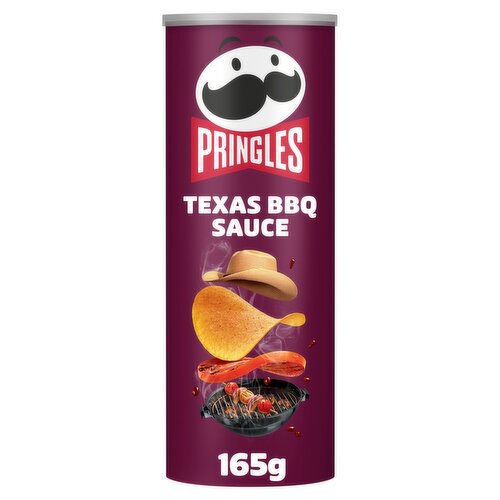 Pringles Texas BBQ Sauce Sharing Crisps 165g