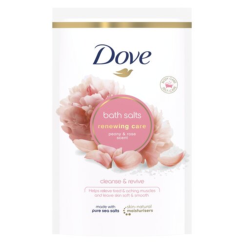 Dove Renewing Care Peony & Rose Bath Salts 900 g