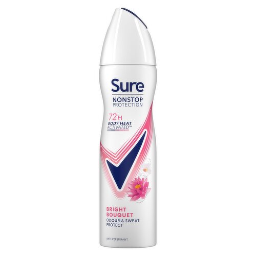 Sure Nonstop Protection Anti-Perspirant Aerosol Bright Bouquet 150 ml