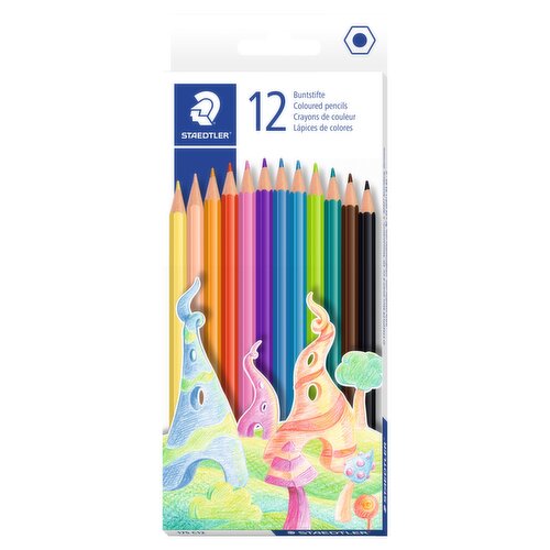 Staedtler 12 Coloured Pencils