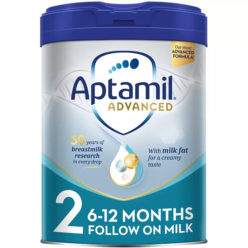 Aptamil Advanced 2 Follow On Baby Milk Formula Powder, 6-12 Months, 800g