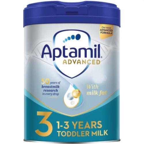 Aptamil Advanced 3 Toddler Milk Formula Powder, 1-3 Years, 800g