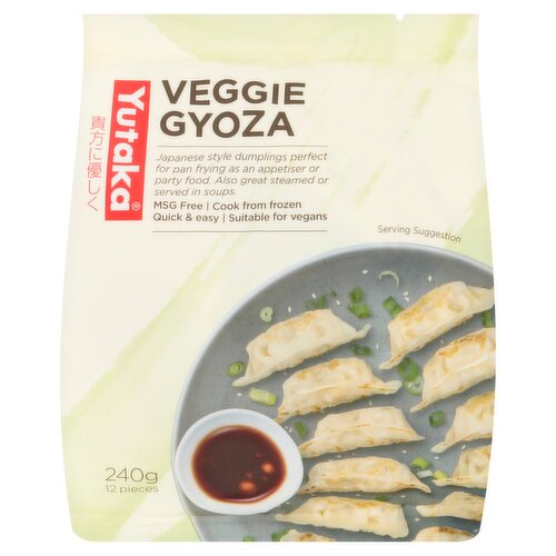 Yutaka Veggie Gyoza 12 Pieces 240g
