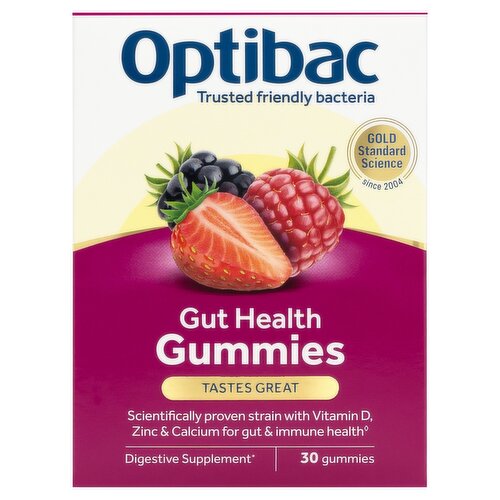 Optibac Gut Health Gummies - 30 Gummies