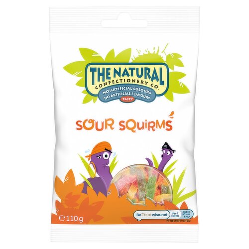 The Natural Confectionery Co. Sour Squirms 110g