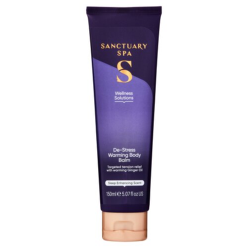 Sanctuary Spa Wellness Solutions De-Stress Warming Body Balm 150ml