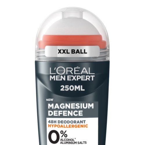 L'Oreal Paris Men Expert Magnesium Defence Hypoallergenic 48H Roll-On Deodorant 50ml