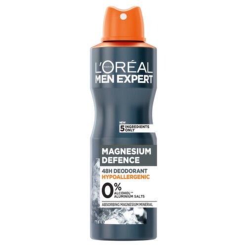 L'Oreal Men Expert Magnesium Defence Hypoallergenic 48H Deodorant 250ml