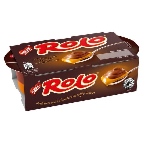 Rolo Milk Chocolate & Toffee Dessert 2 x 65g