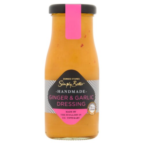 Dunnes Stores Simply Better Handmade Ginger & Garlic Dressing 140ml