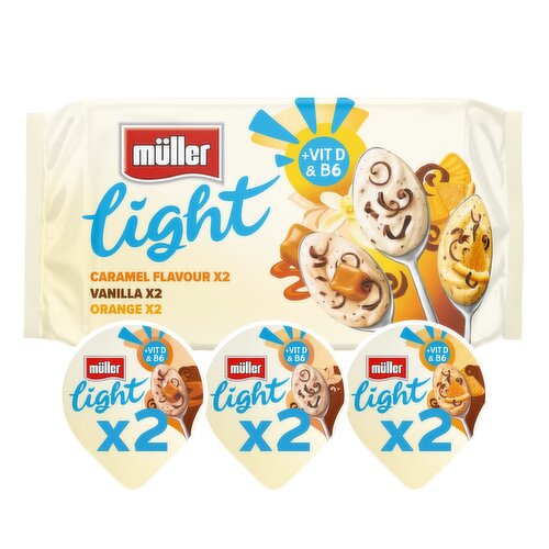 Müller Light 6 x 140g (840g)