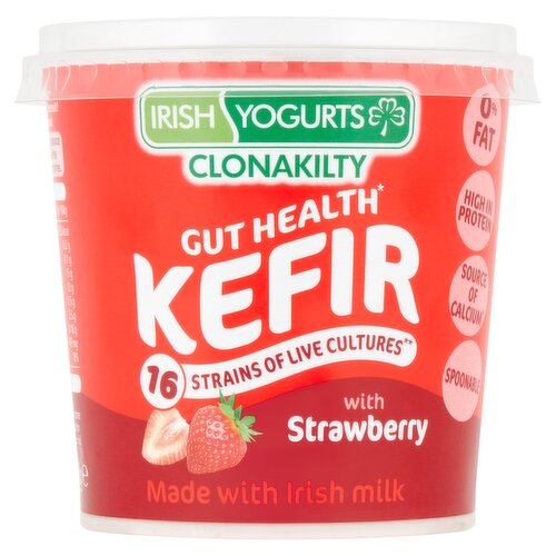Irish Yogurts Clonakilty Kefir with Strawberry 350g