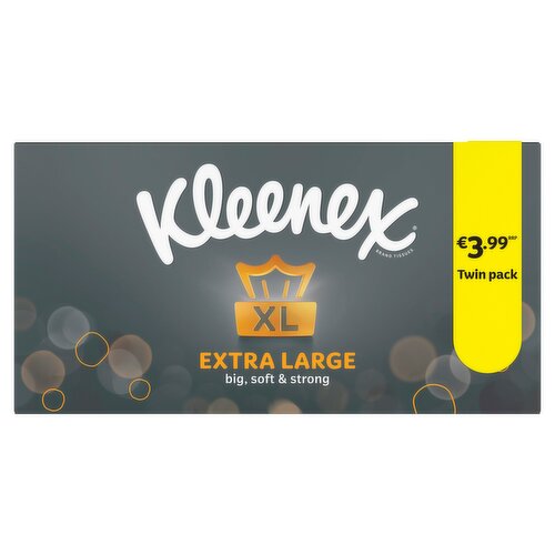 Kleenex® Extra Large Tissues -2 boxes €3.99 PMP