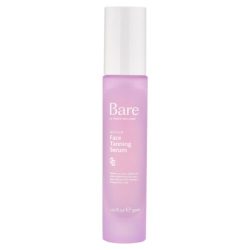 Bare by Vogue Williams Medium Face Tanning Serum 30ml