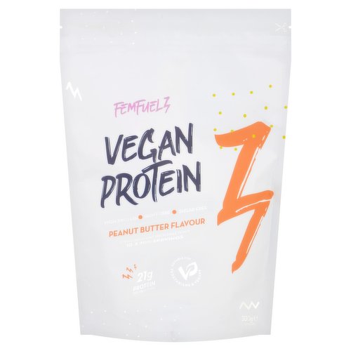 Femfuelz Vegan Protein Peanut Butter Flavour 300g