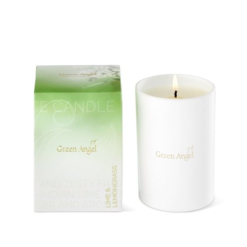 Green Angel Lemon Grass & Lime Candle