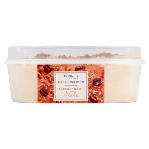 Dunnes Stores Dairy Ice Cream Dessert Salted Caramel Latte Flavour 900ml
