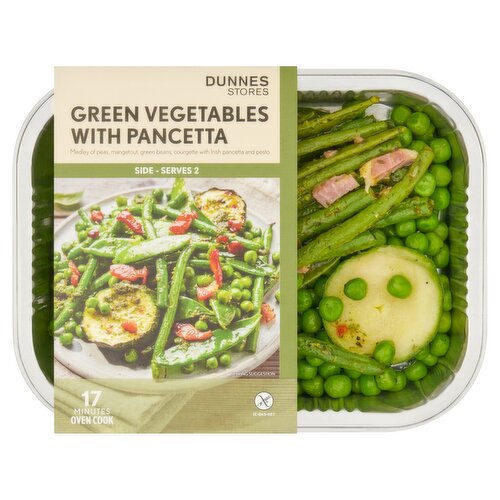 Dunnes Stores Green Vegetable with Pancetta 200g