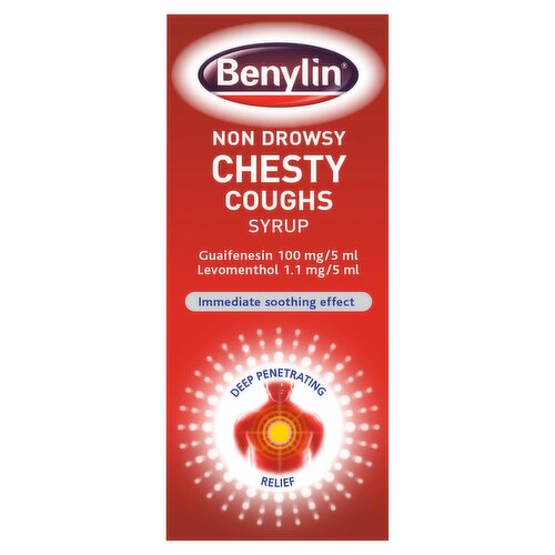 Benylin Non Drowsy Chesty Coughs Syrup 300ml