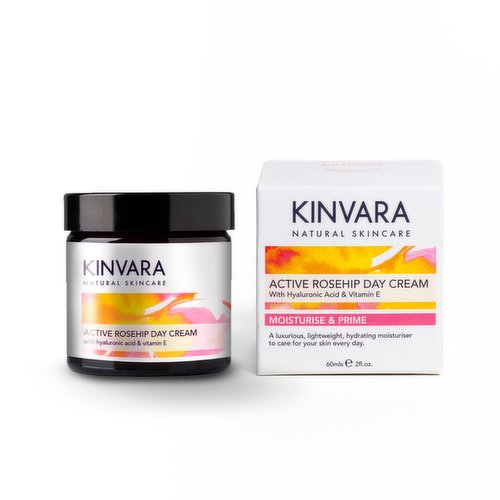 Kinvara Natural Skincare Active Rosehip Day Cream 60ml