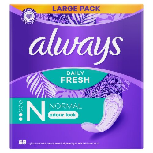 Always Daily Fresh Normal Panty Liners 68 Liners