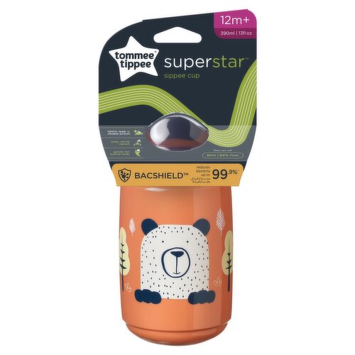 Tommee Tippee 390ml Sipper Trainer Sippy Cup for Toddlers, Leak-Proof, 12m+