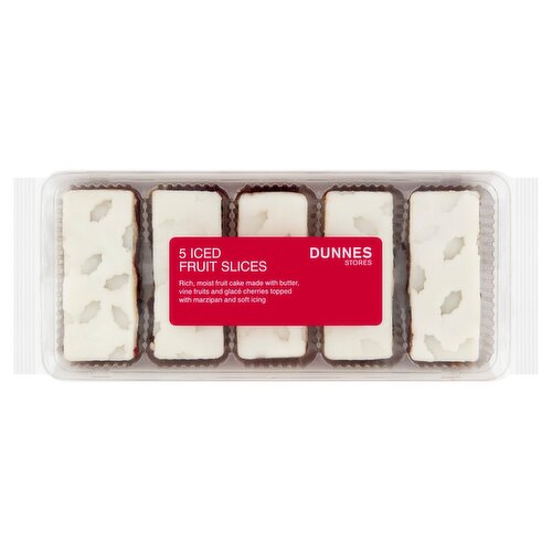 Dunnes Stores 5 Iced Fruit Slices 280g