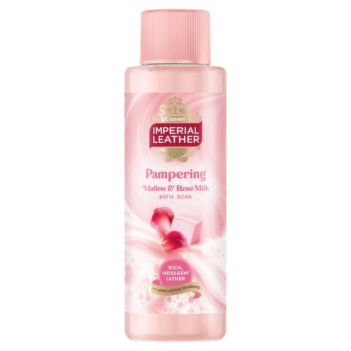 Imperial Leather Pampering Mallow & Rose Milk Bath Soak 500ml