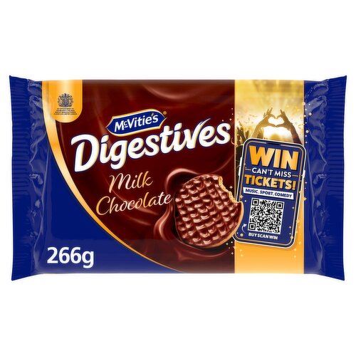 McVitie's Milk Chocolate Digestive Biscuits Twin Pack 2 x 266g