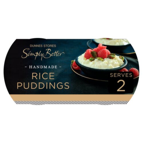 Dunnes Stores Simply Better Handmade Rice Puddings 300g (2 x 150g)