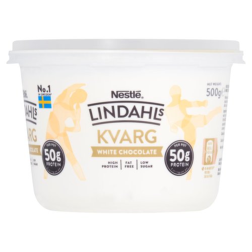 Lindahls Kvarg White Chocolate 500g