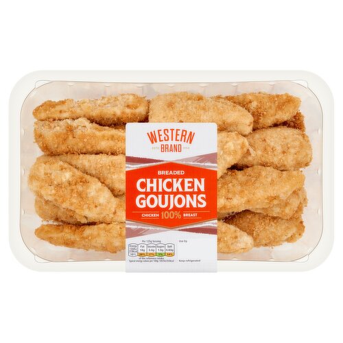 Western Brand Breaded Chicken Goujons 700g