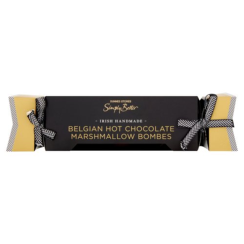 Dunnes Stores Simply Better Irish Handmade 3 Belgian Hot Chocolate Marshmallow Bombes 120g