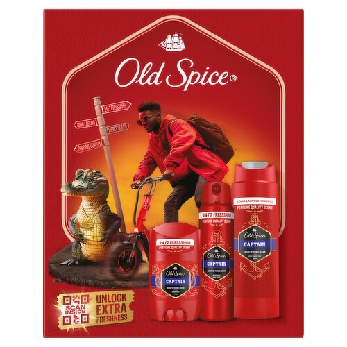 Old Spice Captain Gift Set For Men