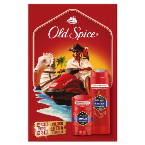 Old Spice Captain Gift Set For Men